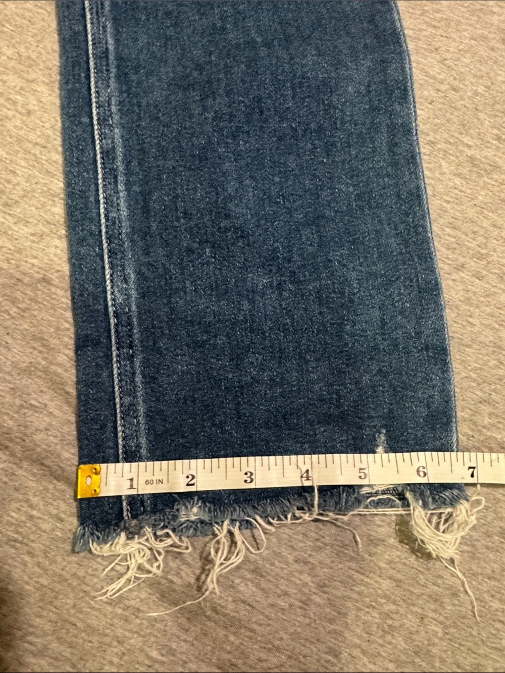PAIGE Indigo Straight-Leg High-Rise Button-Fly Cindy Jeans